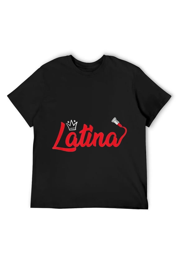 Latina Woman | Patriotic Latin America | Latinos T-Shirt Black