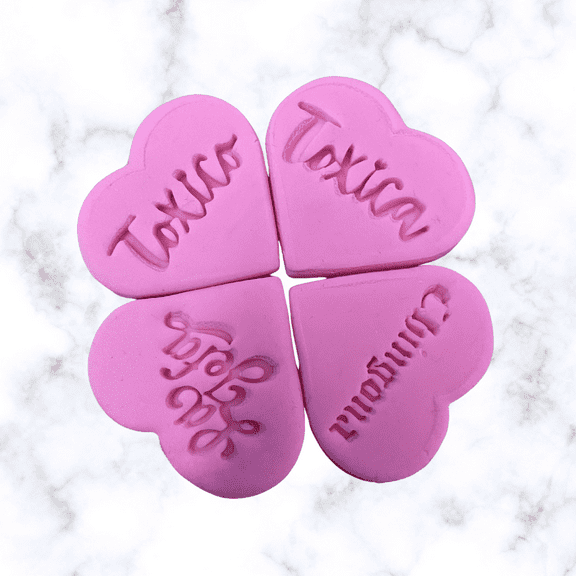Latino Valentine's Mini Heart Shaped