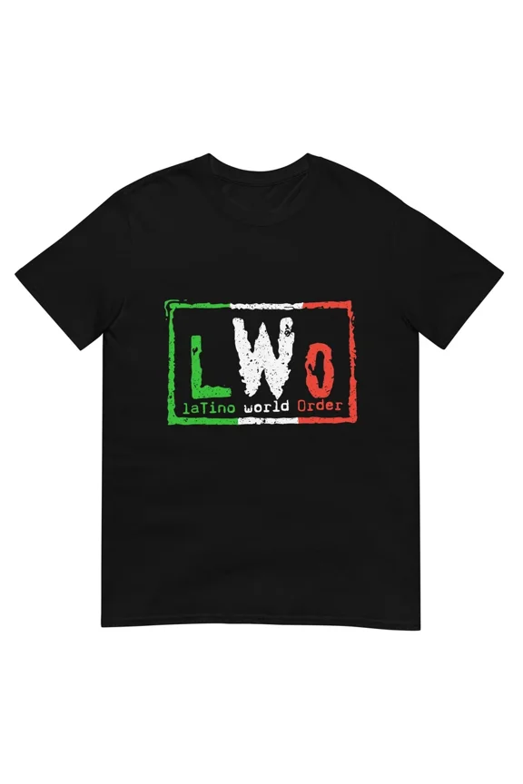Latino World Order Wrestling Culture Nostalgia Retro Graphic T Shirt,for unisex up to 4XL