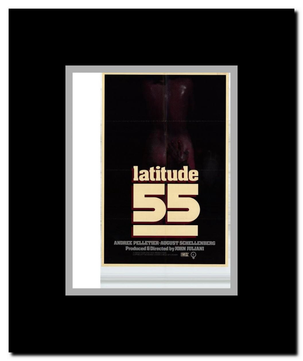Latitude 55 Framed Movie Poster