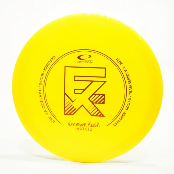 Latitude 64 Explorer (Gold-X) Emerson Keith 2021 Fairway Driver Golf Disc