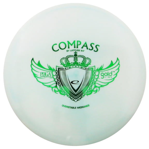 Latitude 64 Gold Compass 177-180g Midrange Golf Disc [Colors may vary] - 177-180g