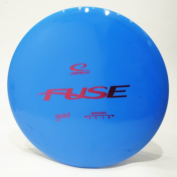 Latitude 64 Gold Line Fuse Disc Golf Midrange Disc, Pick Color/Weight [Stamp & Exact Color May Vary] Blue 173-174 grams