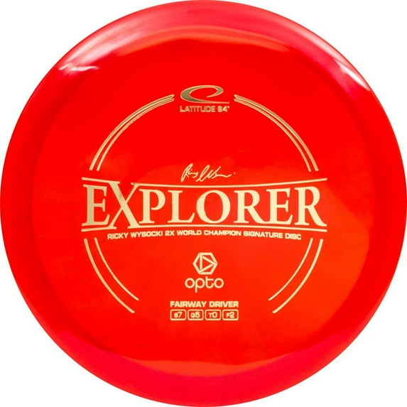 Latitude 64 Opto Line Explorer Fairway Driver Golf Disc [Colors may vary]