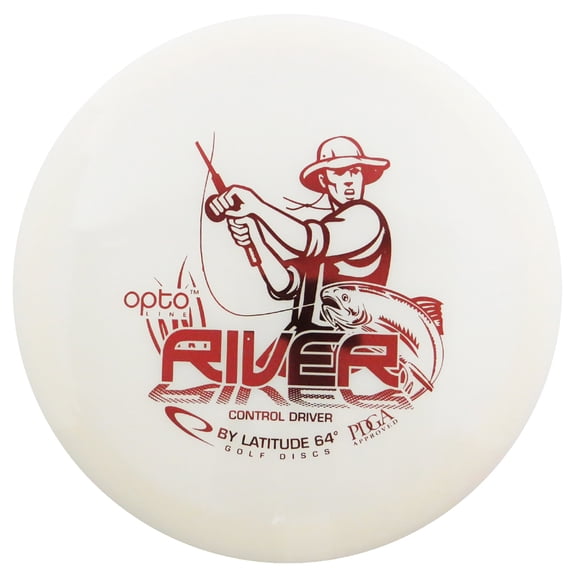 Latitude 64 Opto River 165-169g Fairway Driver Golf Disc [Colors may vary] - 165-169g