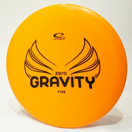 Latitude 64 Zero Gravity Fuse Lightweight Disc Golf Midrange Disc, Pick Color/Weight [Stamp & Exact Color May Vary] Orange 120-129 grams