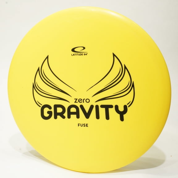 Latitude 64 Zero Gravity Fuse Lightweight Disc Golf Midrange Disc, Pick Color/Weight [Stamp & Exact Color May Vary] Yellow 120-129 grams