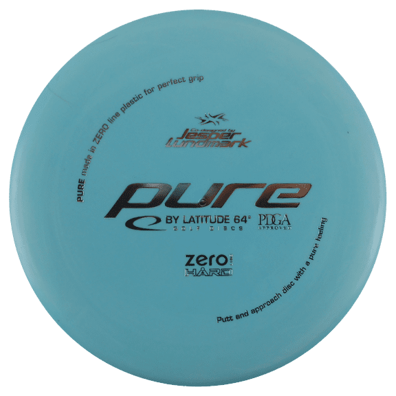 Latitude 64 Zero Hard Pure 173-176g Putter Golf Disc Colors may vary - 173-176g