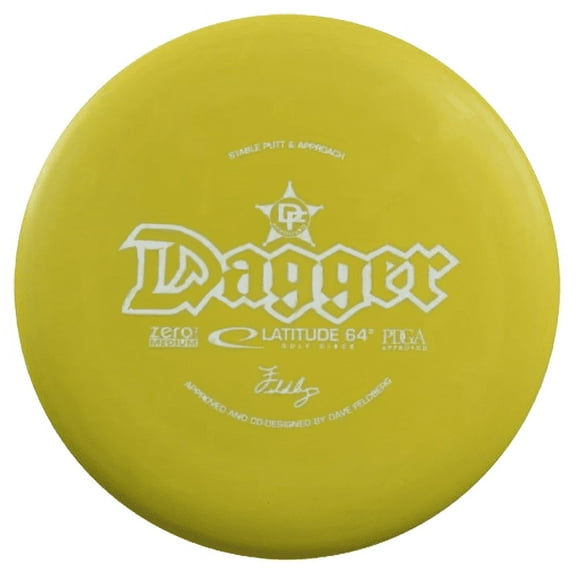 Latitude 64 Zero Line Medium Dagger Putter Golf Disc - 173-176g