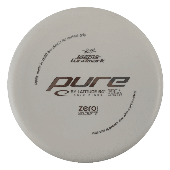 Latitude 64 Zero Line Soft Pure Putter Golf Disc - 173-176g