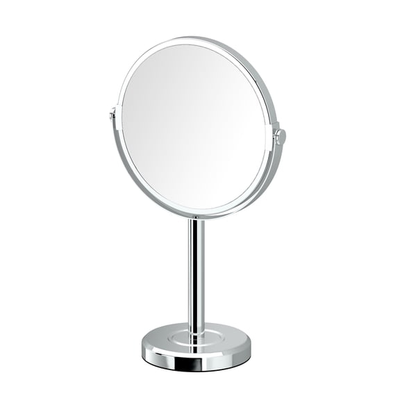 Gatco Latitude II Table Vanity Mirror, Chrome