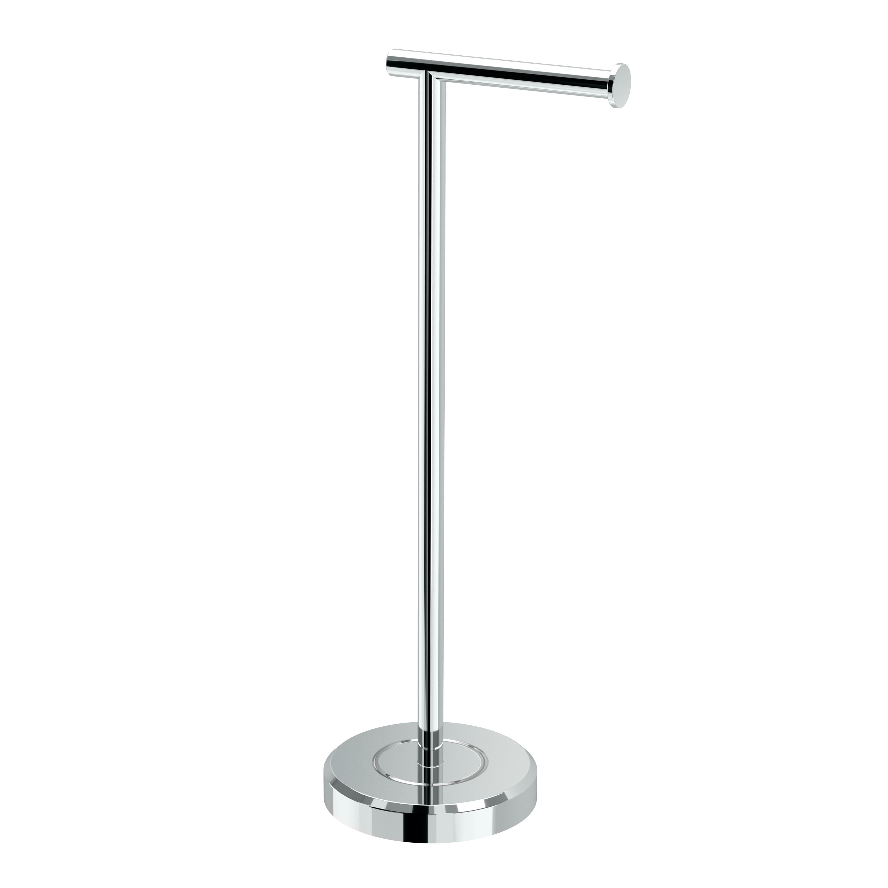 Latitude II Chrome Stainless Steel Freestanding Tissue Holder