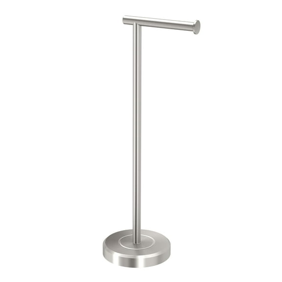 Gatco 1437SN Latitude II Free Standing Tissue Holder, Satin Nickel