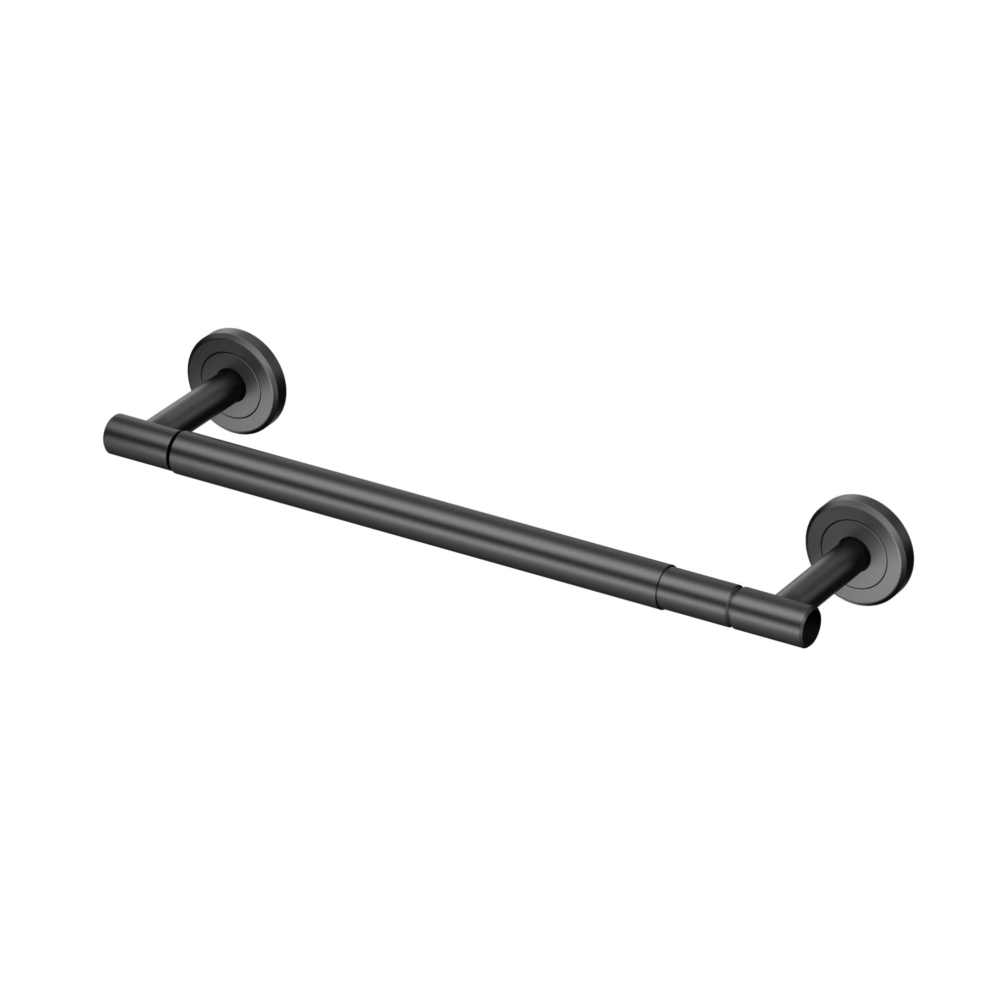 Latitude II Matte Black Wall Mounted Steel Paper Towel Holder