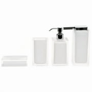 Nameeks Ra200 Gedy Bathroom Accessories Set - White
