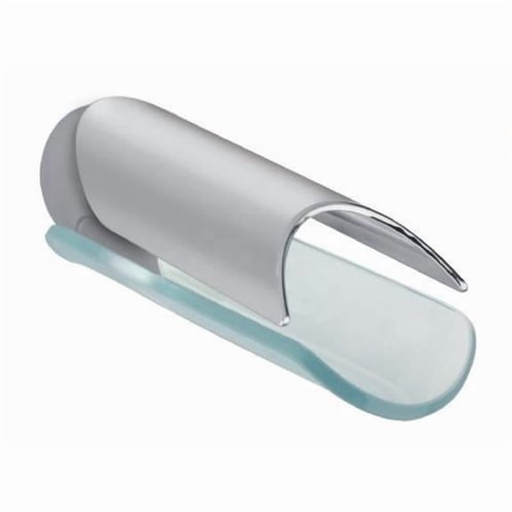 La Toscana 73PW430VR Morgana Bath Tub Spout Collection, Brushed Nickel and Glass Finish