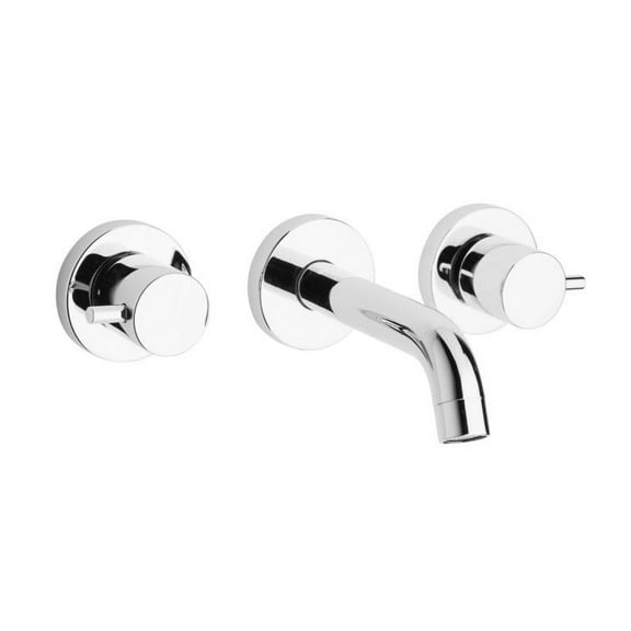 Latoscana 78CR207 Elba Wall-Mount Lavatory Faucet In Chrome