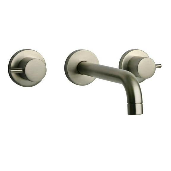 Latoscana 78PW207 Elba Wall-Mount Lavatory Faucet In Brushed Nickel