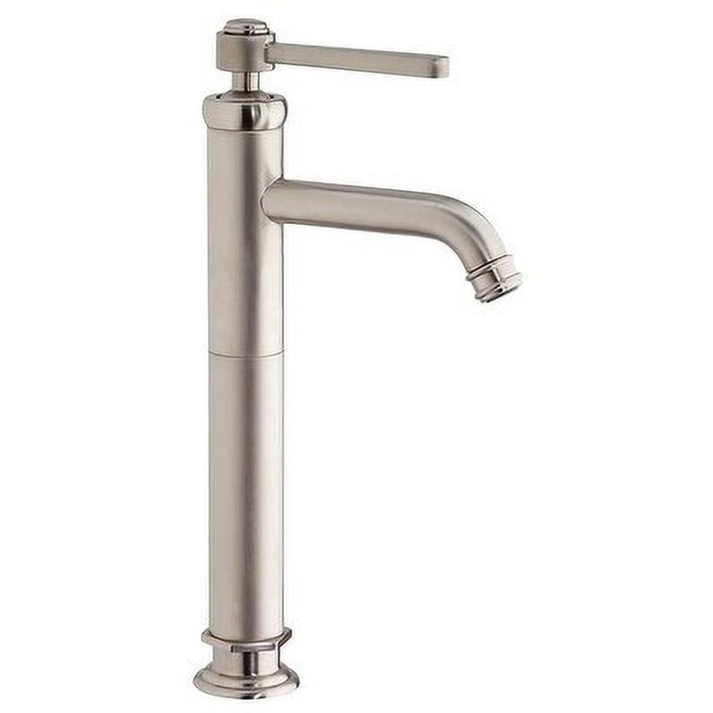 Tall Chrome Single Handle Lavatory Vessel Faucet