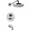 thumbnail image 1 of Latoscana 88CR691KIT Thermostatic Tub & Shower Set w/ Volume Control In Chrome, 1 of 2