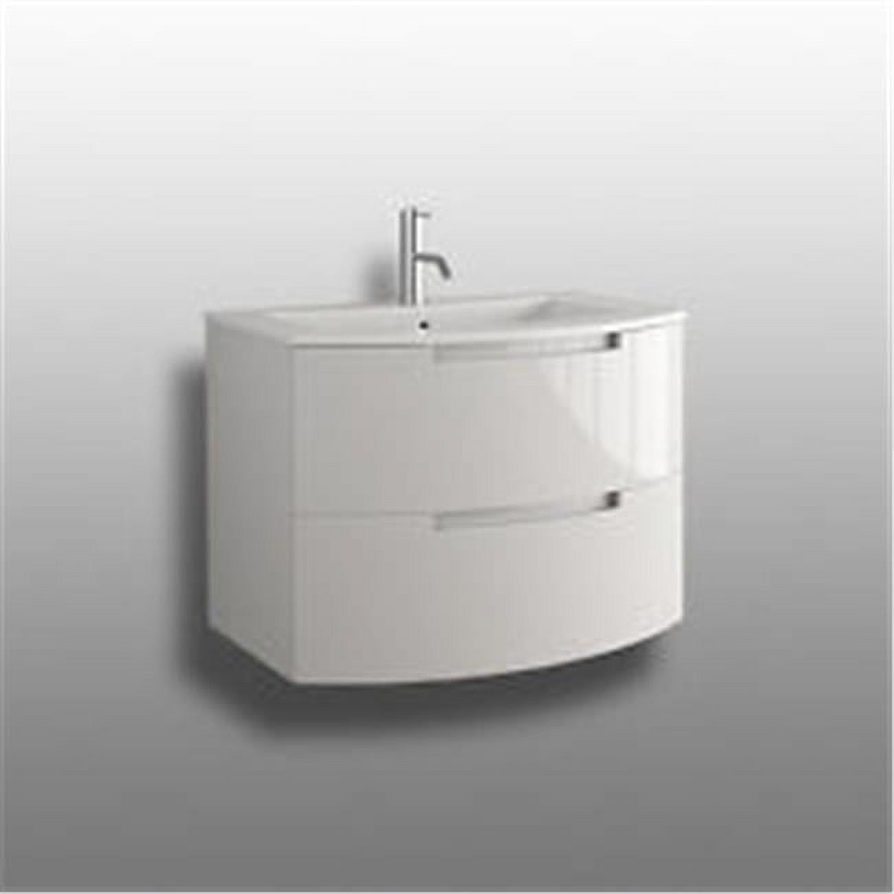 39 Inch Vanity La Toscana OA39OPT1W Vanity Oasi 39 In. Vanity Sink Top 2 Drawers White ...