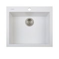 thumbnail image 1 of Latoscana ON6010 - 58UG One Series Single Drop-In Sink - Milk White, 1 of 2
