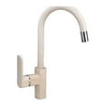 thumbnail image 1 of Latoscana Pamix50E Single Handle Pull-Down Bar Kitchen Faucet In Milk White, 1 of 1