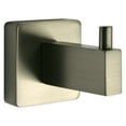 thumbnail image 1 of Latoscana SQPW08 Square Robe Hook - Brushed Nickel, 1 of 2