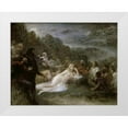 thumbnail image 1 of Latour, Henri Fantin 18x15 White Modern Wood Framed Museum Art Print Titled - Helene, 1 of 4