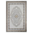 thumbnail image 1 of Latrisa Grey Oriental Polyester Area Rugs for Living Room Jacquard Textured Modern Rugs Soft Geometric Rug for Bedroom Washable Rug Non-Slip Bohemian Carpet Perfect for Dining Room Office Beige, 1 of 4