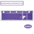 thumbnail image 1 of Latrodar 104 Keys Cap Colorful-Backlit Gaming Keycap Replacement Mechanical Keyboard Sturdy Purple 5.4x4.4 Inch Home Stuff, 1 of 2