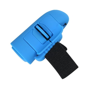 Latrodar 2.4G Wireless Mouse Wireless Finger Lazy Mouse Computer Phone Tablet Ring Mini Mouse Elaborately Made Blue Home Stuff