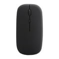 thumbnail image 1 of Latrodar 2.4GHz Rechargeable Wireless Mouse Silent Button Thin USB Optical Mice New Novelty BLACK 7.6x5.6 Inch Home Stuff, 1 of 2