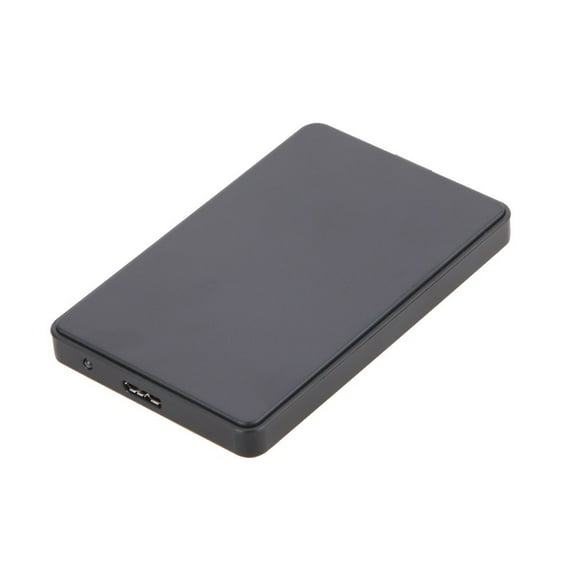 Latrodar 2.5Inch HDD External Hard Case USB3.0 B External Hard Drive Disk Enclosure Enduring black 5x3 Inch Home Tools