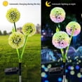 thumbnail image 1 of Gecau 2PC Solar Powered Dand-elion Solar LED Lights Affordable&High-Quality ration Illuminations Green Home Stuff, 1 of 5