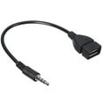 thumbnail image 1 of Latrodar 3.5mmAudio AUX to USB 2.0 Creative G Converter Adapter Black Home Stuff, 1 of 5