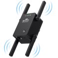 thumbnail image 1 of Latrodar 300Mbps WiFi Signal Booster Long Range Wireless Internet Repeater For Home Supportmore Devices Basic Internet Applications Secure Black 4.8x4.4 Inch Hom, 1 of 1