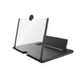 thumbnail image 1 of Gecau 3D Phone Screen Magnifier Stereoscopic Amplifying Desktop 12Inch Bracket Safety Guaranteed Black Home Tools, 1 of 5