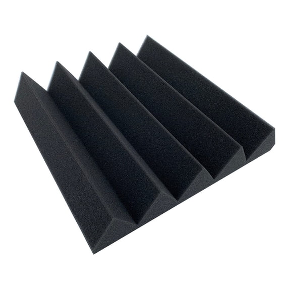 Gecau Acoustic Foam Stop Absorption Sponge KTV Soundproof Black Upgraded 4.4x3.6 Inch