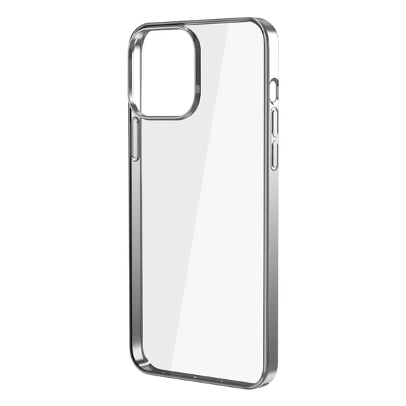 Latrodar Adsorb Cover For 13 Pro 6.1in Shockproof Transparent Long-Lasting Silver 5.6x3.2 Inch Home Tools