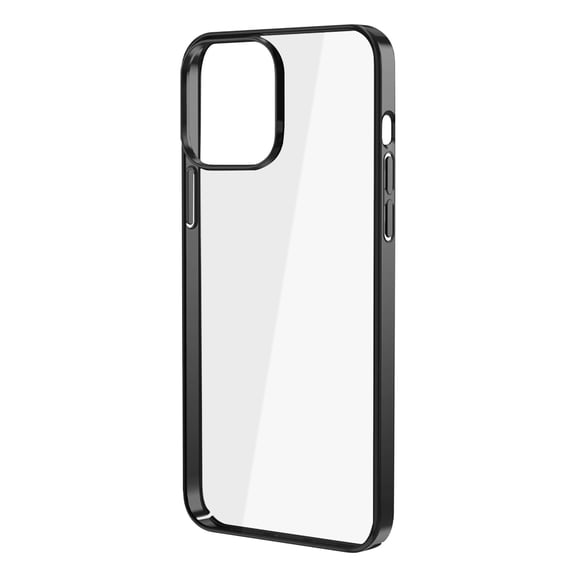 Latrodar Adsorb Cover For 13 Pro Max 6.7in Shockproof Transparent Best of Both Worlds Black 5.6x3.2 Inch Home Tools