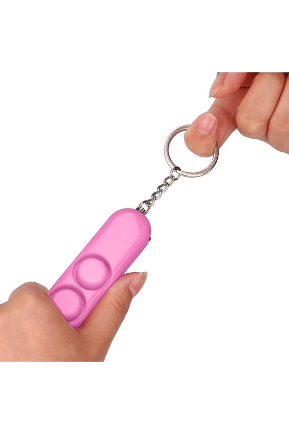 Latrodar Anti-rape Device Alarm Alert Attack Panic Security Keychain Crafted with Care pink 7.6x5.6 Inch Home Essentials