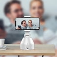 thumbnail image 1 of Gecau Auto Tracking Phone Auto Face Tracking Tripod For Most Long-Lasting Phone Stand And More White 7x3.4 Inch Home Decor, 1 of 5