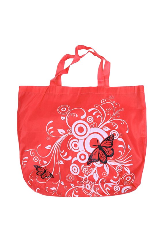 Latrodar Beautiful Grocery Tote Foldable Long-Lasting ouch And Lightweight Red 7.2x7.2 Inch Home Tools