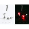 thumbnail image 1 of Latrodar Beautiful LED Earrings Luminous Earrings Jewelry For Party Red up to 50% Off, 1 of 2