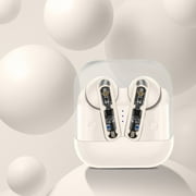 Latrodar Bluetooth 5.3 Wireless Earbuds With Wireless Charging Case High Stereo Practical&Affordable Sound With For Sport White 4.6x4.12 Inch Home Gadgets