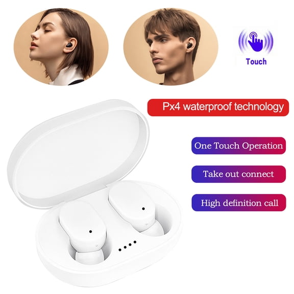 Gecau Bluetooth Headphones Wireless Noise Meticulously Crafted .0, Stereo Earphones White Home Gadgets
