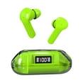 thumbnail image 1 of Latrodar Bluetooth Headset High-end Transparent In-ear Noise Well-Made bile Phone Universal Green 3.2x1.2 Inch Home Decor, 1 of 4
