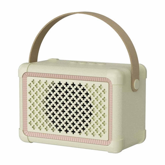 Gecau Bluetooth Speaker Mini Wireless Speaker,Outdoor Portable Meticulously Crafted d,Mini Retro Speaker H 5.6x4 Inch Home Stuff