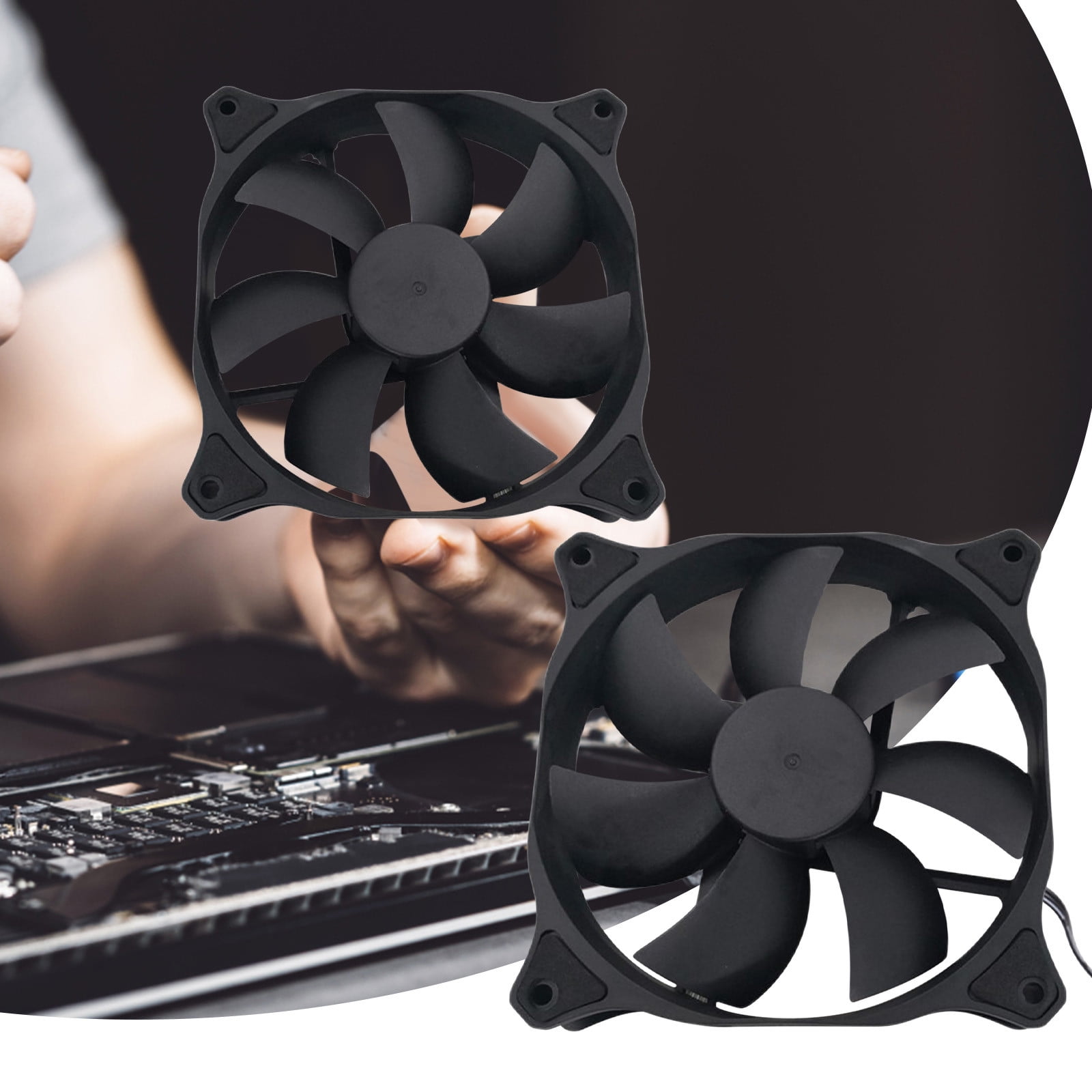 Latrodar CPU Cool Fans Chassis Fans 120mm PWM Hydraulic Bearing Safe ...